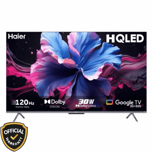 Haier H43P7UX 43 inch HQLED 4K UHD GOOGLE TV