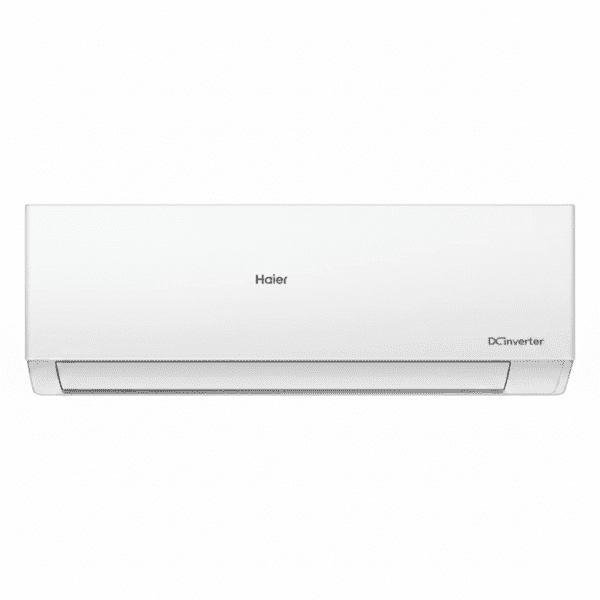 Haier 13Cleancool 1 Ton DC Inverter Pro Air Conditioner with hidden LED display and self-cleaning technology.