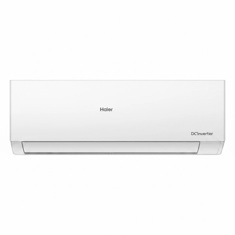 Haier 13Cleancool 1 Ton DC Inverter Pro Air Conditioner with hidden LED display and self-cleaning technology.