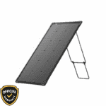 EcoFlow 400W Solar Panel with kickstand for charging portable power stations.