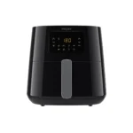 Front view of Philips Airfryer XL 6.2 Litres HD9270/70 with digital touch display and Rapid Air Technology.