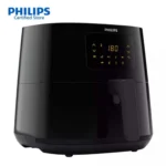 Left view of Philips Airfryer XL 6.2 Litres HD9270/70 with digital touch display and Rapid Air Technology.
