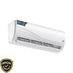 Side view of Walton 1.5 Ton Riverine Prime Intelligent Inverter AC WSI-RIVERINE-18M featuring Ultra Power Saving and Turbo Cool technology.