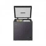 Open view of Haier Premium Series 200 Liters Chest Freezer HCF-230SGE featuring digital display.