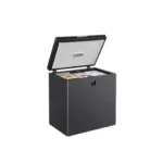 Right open view of Haier Premium Series 200 Liters Chest Freezer HCF-230SGE featuring digital display.