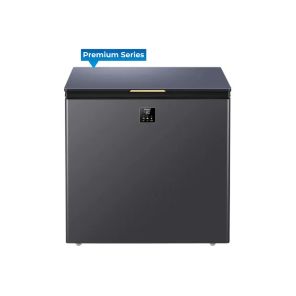 Haier Premium Series 200 Liters Chest Freezer HCF-230SGE featuring digital display.