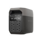 Right view of EcoFlow Delta 3 1800W Portable Smart IPS with digital display