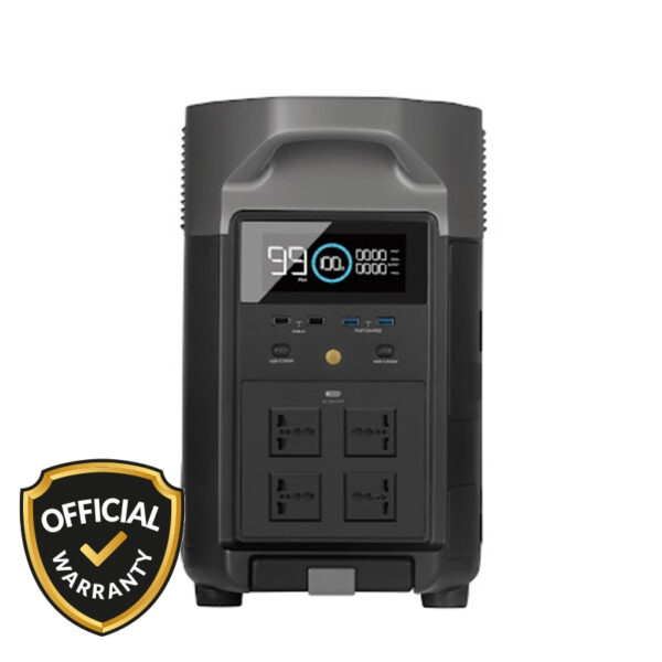 EcoFlow Delta Pro 3600W Portable Smart IPS with digital screen