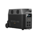 Right view of EcoFlow Delta Pro 3600W Portable Smart IPS with digital screen