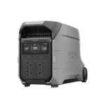 Left view of EcoFlow Delta Pro 3 4000W Portable Smart IPS with large digital display