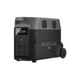 Left view of EcoFlow Delta Pro 3600W Portable Smart IPS with digital screen