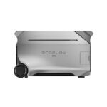 Side view of EcoFlow Delta Pro 3 4000W Portable Smart IPS with large digital display