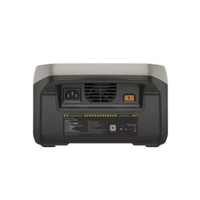 EcoFlow River 2 300W Portable Smart IPS with digital display and app connectivity Back Side