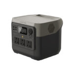 Left view of EcoFlow River 2 Pro 800W Portable Smart IPS with digital display