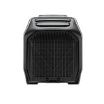 Back Side isometric view of EcoFlow Wave 3 Combo portable air conditioner and heater with battery pack