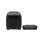 Font isometric view of EcoFlow Wave 3 Combo portable air conditioner and heater with battery pack