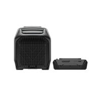 Font isometric view of EcoFlow Wave 3 Combo portable air conditioner and heater with battery pack