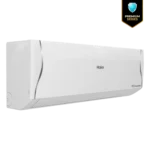 Right view of Haier 1 Ton DC Inverter Air Conditioner 12AntirustCool Premium Series in white color.