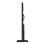 Haier 100 Inch S90 QD-Mini LED 4K Google TV featuring 144Hz refresh rate Side View
