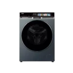 Haier All-in-One Front Load Washer Dryer 14kg Wash 8kg Dry with digital LED display and dark grey finish.