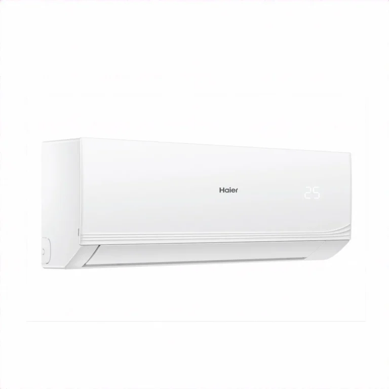 Right view of Haier 24Aquacool 2 Ton Non Inverter Air Conditioner suitable for big rooms and offices.