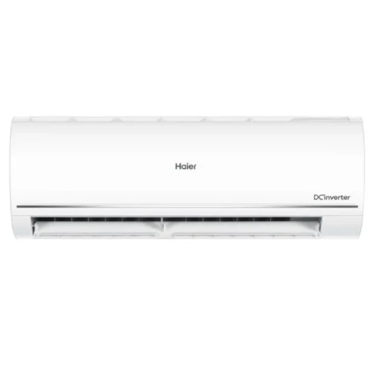 Haier 24UVCool 2 Ton Inverter Pro Air Conditioner featuring UVC generator for sterilized and healthy air.