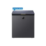 Haier Premium Series 142 Liter Chest Freezer HCF-175SGE with center-mounted digital control display.