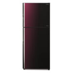 Hitachi R-VG420P8PB 375L Stylish Line Top Freezer Refrigerator
