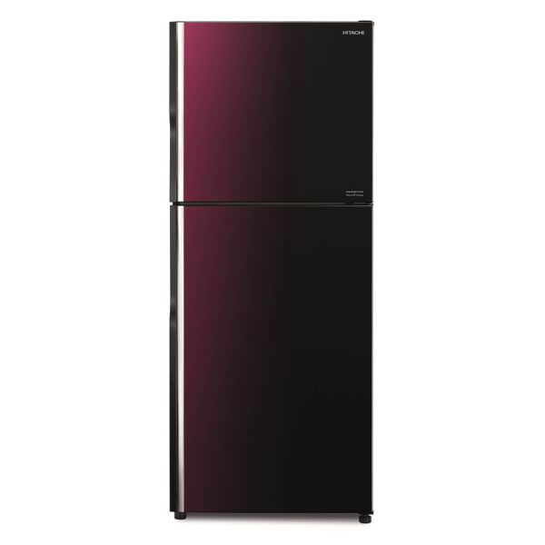 Hitachi R-VG420P8PB 375L Stylish Line Top Freezer Refrigerator
