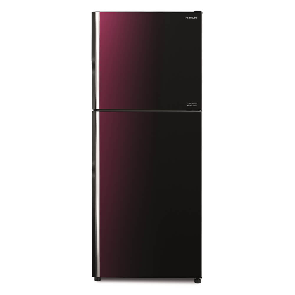 Hitachi R-VG420P8PB 375L Stylish Line Top Freezer Refrigerator