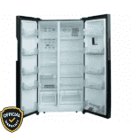 Kelvinator KHV-590NFSBS2DBG 590 Liters Side-by-Side Inverter Refrigerator with open door