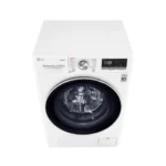Function view of LG 9kg Fully Automatic Front Load Washing Machine FV1409S3W with AI DD and Steam technology in White.