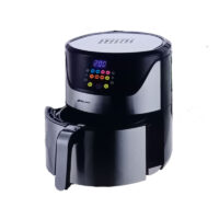 Miyako AF-506 7.5L Digital Air Fryer with touch control panel and large basket.