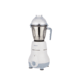 Philips HL1643/00 Simply Silent 600 Watt Mixer Grinder with stainless steel jar and ergonomic handle.