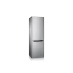 Right view of Samsung 310 Liters Bottom Mount Refrigerator with eye-level refrigeration and sleek silver finish.