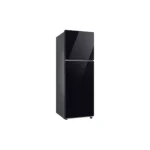 Right view of Samsung 348 Liters Bespoke AI Top Mount Refrigerator with Premium Black Glass Finish and AI Energy Saving Mode