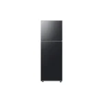 Samsung 348 Liters Top Mount Freezer Refrigerator with Charcoal Black finish and digital inverter technology.