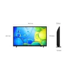 Samsung 43F6000F 43 inch Full HD Smart LED TV Fornt and Side view