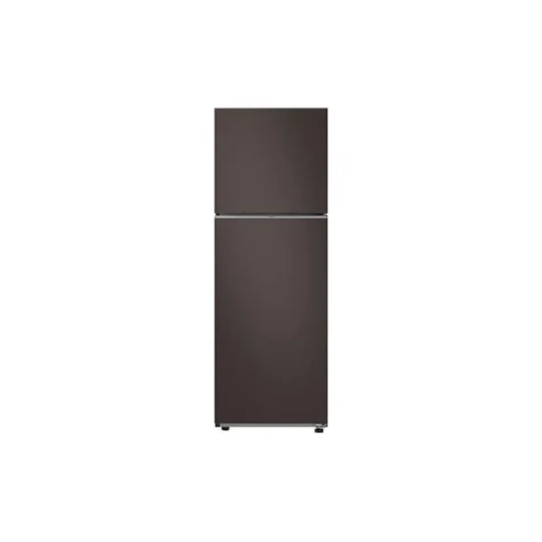 Samsung 10.8 cu.ft. Bespoke Top Mount Freezer Refrigerator with AI Energy Mode in Cotta Charcoal finish
