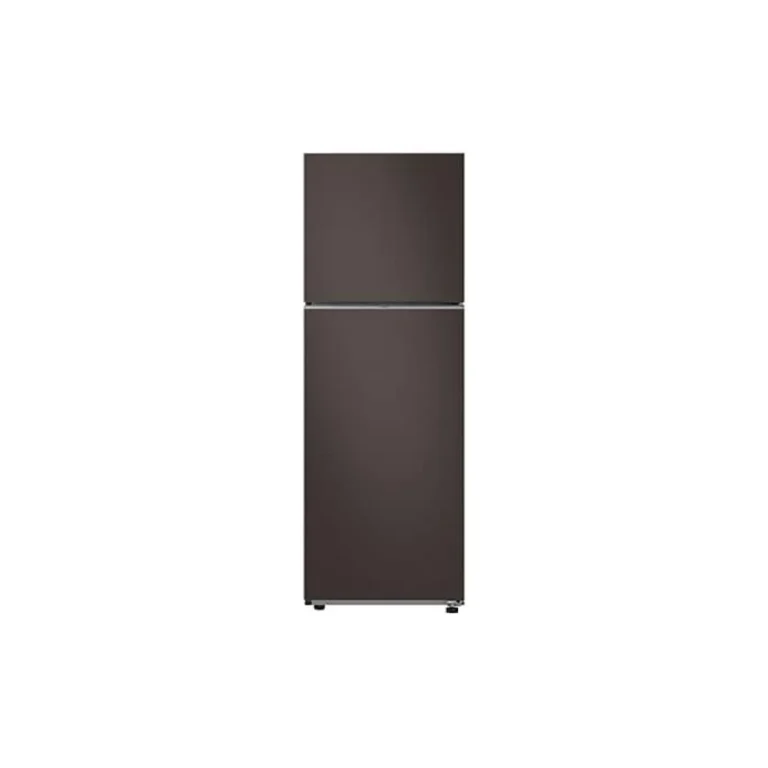 Samsung 10.8 cu.ft. Bespoke Top Mount Freezer Refrigerator with AI Energy Mode in Cotta Charcoal finish