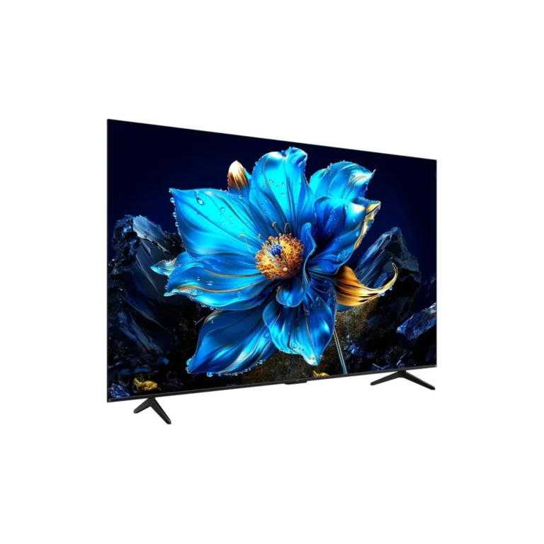 Right View TCL 43P7K 43 inch 4K UHD QLED Google TV.