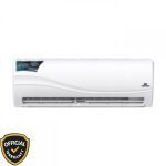Front view of Walton 1 Ton Riverine Prime Intelligent Inverter AC WSI-RIVERINE (PRIME)-12J in white showing digital temperature display.