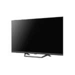 Front view of Haier H43S80GUX 43 Inch QLED 4K UHD Google TV with premium bezel-less design and vibrant colors.
