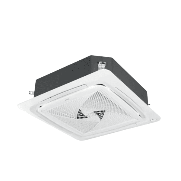 Haier 3 Ton Fixed Speed Cassette Type Air Conditioner showing the ceiling-mounted grill for commercial cooling.