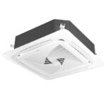 Haier HSU-48SenseCool 4 Ton Inverter Cassette Type AC showing the stylish ceiling panel for commercial use