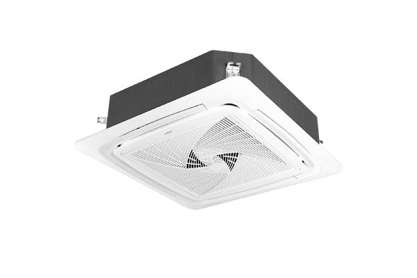Haier HSU-48SenseCool 4 Ton Inverter Cassette Type AC showing the stylish ceiling panel for commercial use