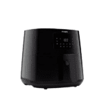 Front view of Philips XL Air Fryer HD9270 with 6.2L capacity and digital touch control panel in black.